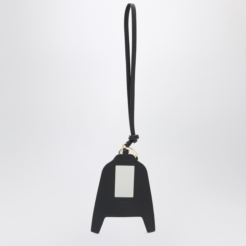 Miu Miu Trick Keyring Pervinca Colour In Leather Women