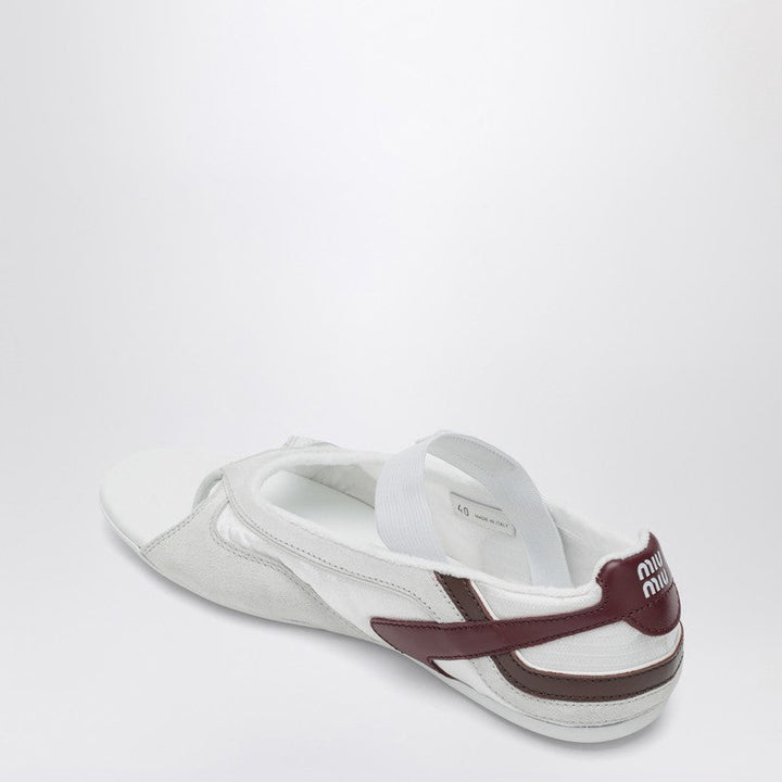 Miu Miu White Gymnasium Flip-Flops Women