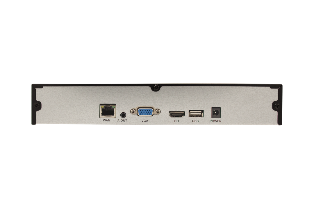 Silarius Pro Series SIL-NVR9CH6 4K NVR 9CH total, 6TB HDD