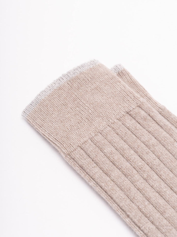 Brunello Cucinelli Men Rib Knit Socks