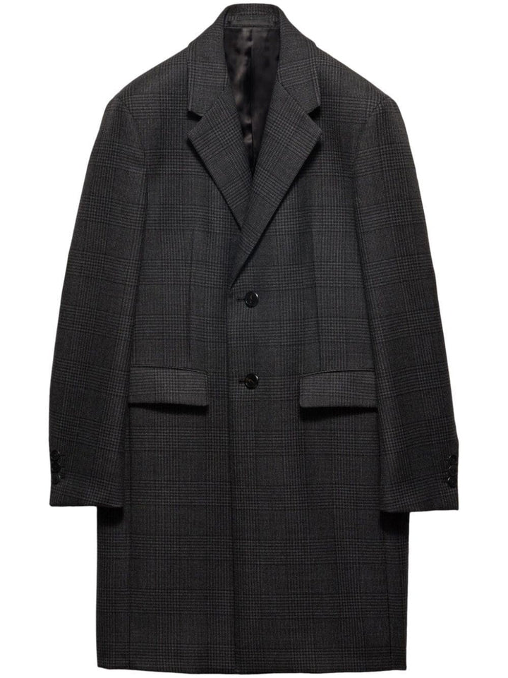 Prada Men `Galles` Printed Coat