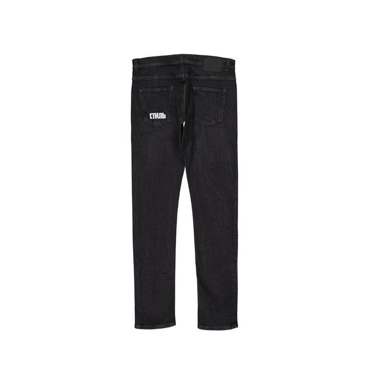 Heron Preston Cotton Denim Slim Jeans Men