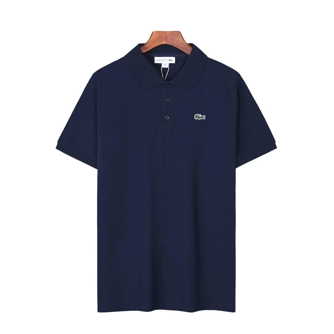 Lacoste Blue T-Shirt with Collar