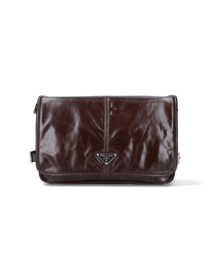 Prada Men Logo Shoulder Bag