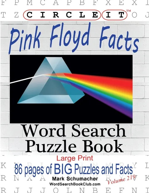Circle It, Pink Floyd Facts, Word Search, Puzzle Book - Paperback