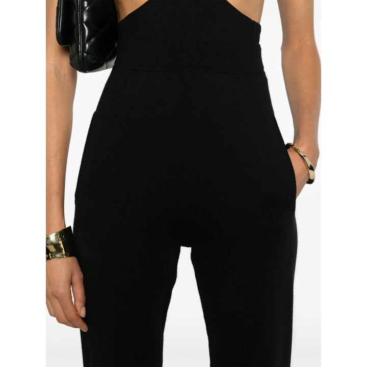 Saint Laurent Black Trousers - Track Pants Women