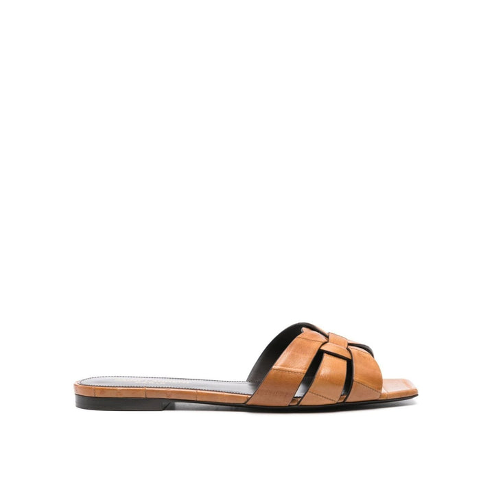 Saint Laurent Tribute Flat Sandals Women