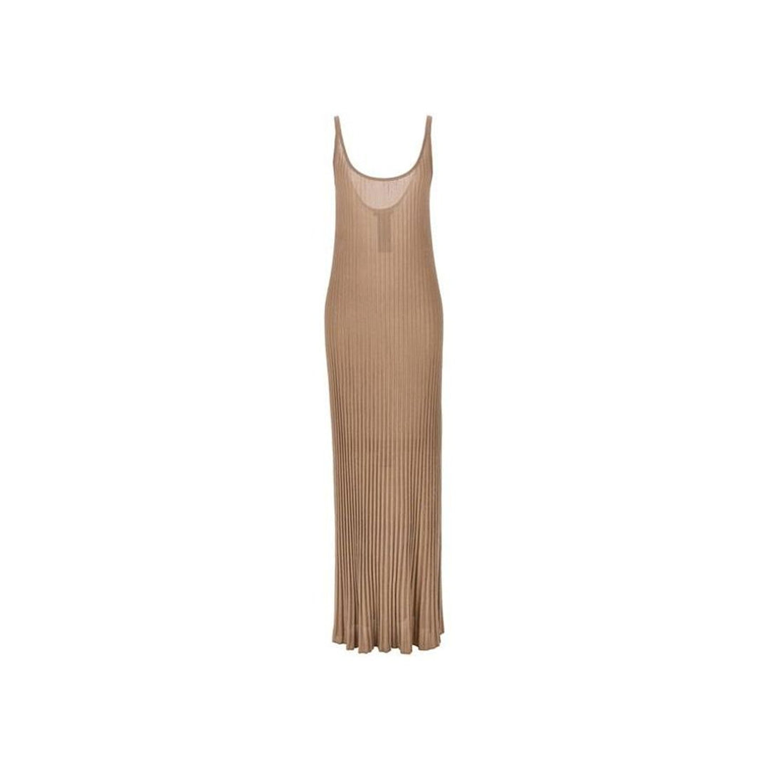 Max Mara Ritmo Lurex Long Dress Women