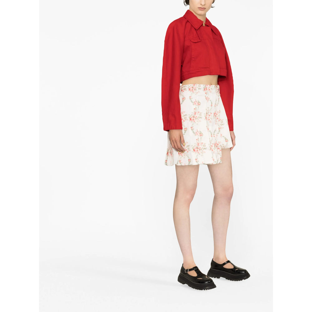 Simone Rocha Neutrals Skirts - Pleated Skirts Women