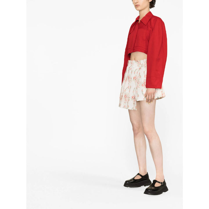 Simone Rocha Neutrals Skirts - Pleated Skirts Women