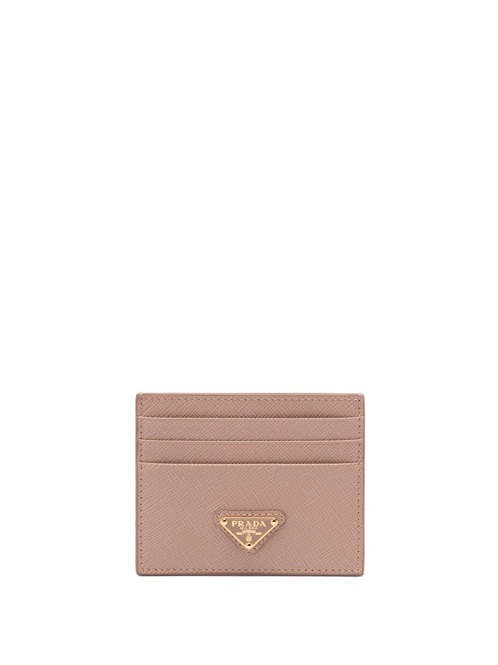 Prada Women Saffiano Leather Card Holder