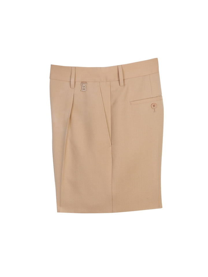 Burberry Women Shorts With Pleats