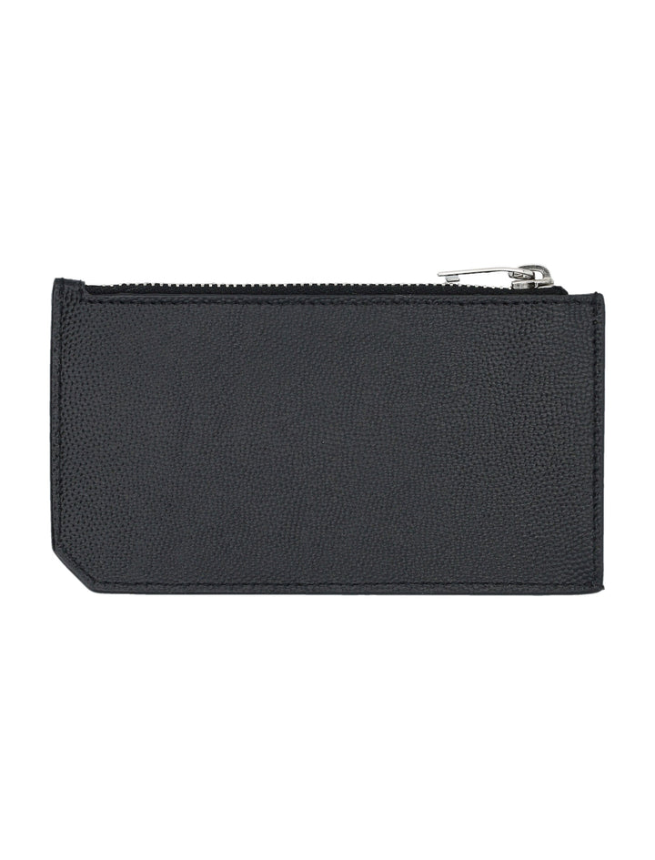 SAINT LAURENT Mini Fragments Card Holder