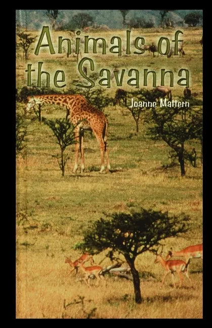Animals of the Savannah - Paperback