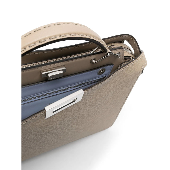 Fendi Neutrals Tote Bags Men