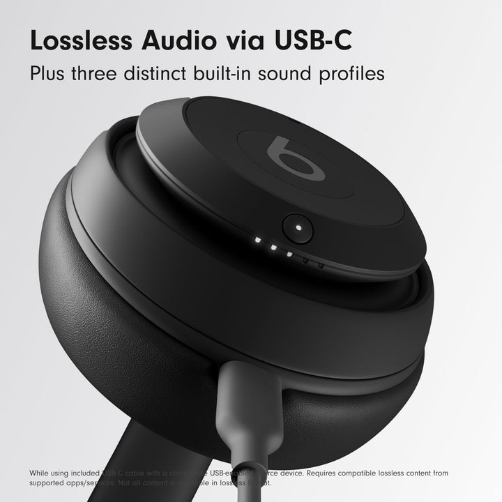 Beats Studio Pro Premium Wireless Over-Ear Headphones- Up to 40-Hour Battery Life, Active Noise Cancelling, Great for Travel &amp; Commuting, USB-C Lossless Audio, Apple &amp; Android Compatible -Black (Refurbished)