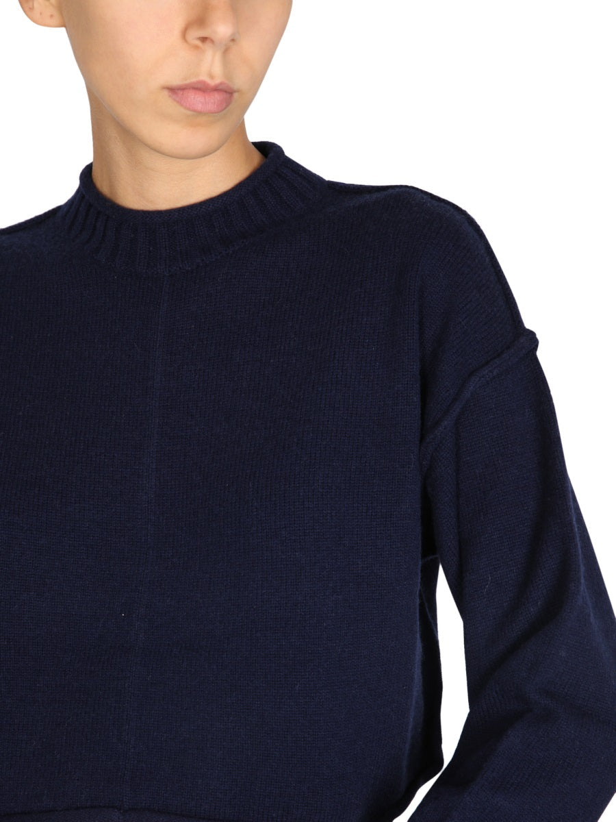 Max Mara Women Wool And Cashmere Crew Neck Sweater