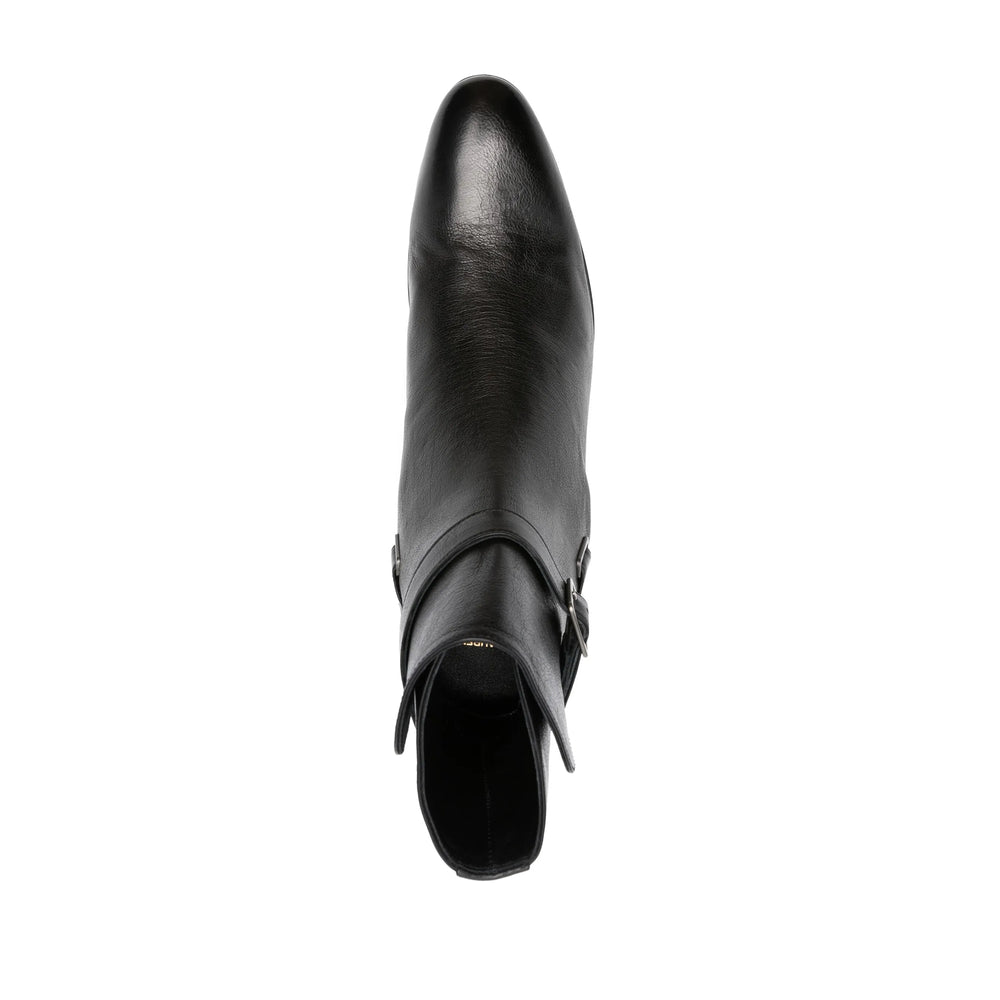 Saint Laurent Black Boots Men