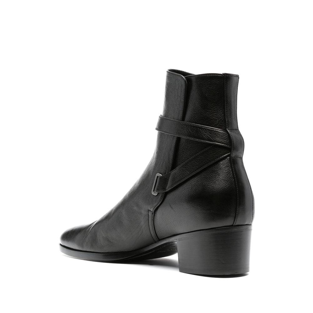 Saint Laurent Black Boots Men