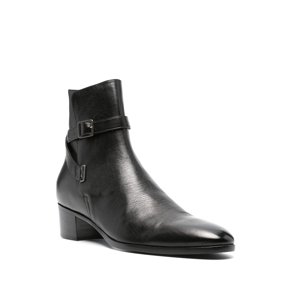 Saint Laurent Black Boots Men