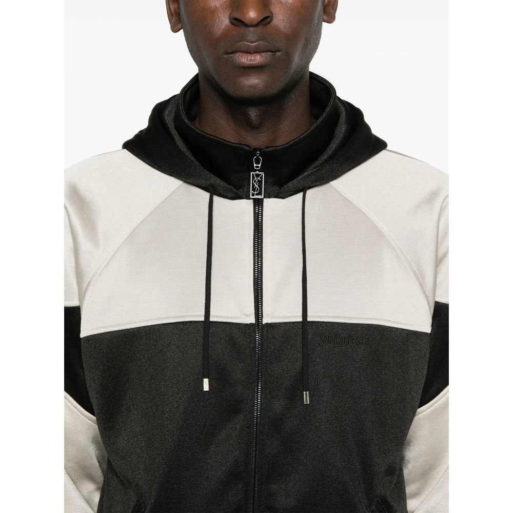 Saint Laurent Black Jackets - Hooded Jackets Men