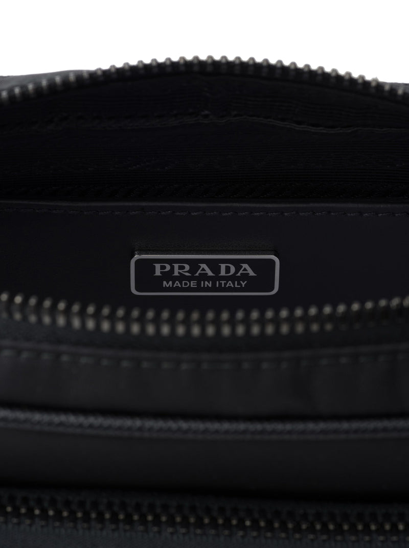 Prada Men Re-Nylon And Saffiano Shoulder Bag