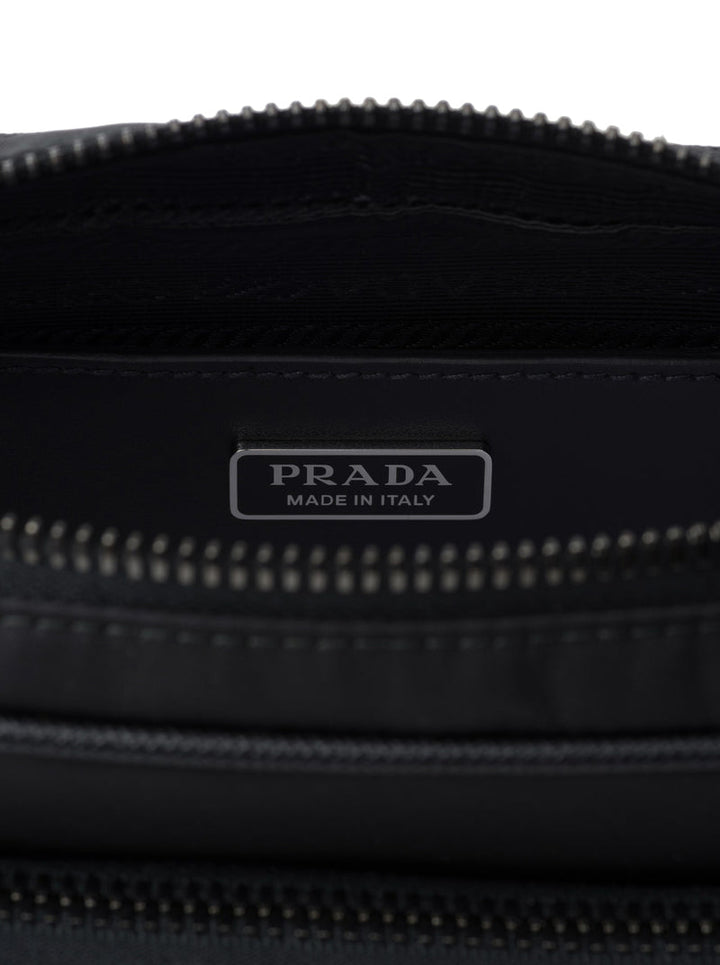 Prada Men Re-Nylon And Saffiano Shoulder Bag