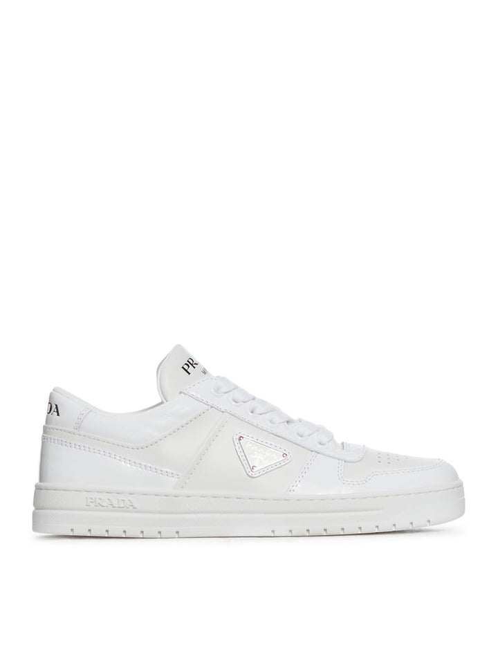 Prada Women Downtown Leather Sneakers