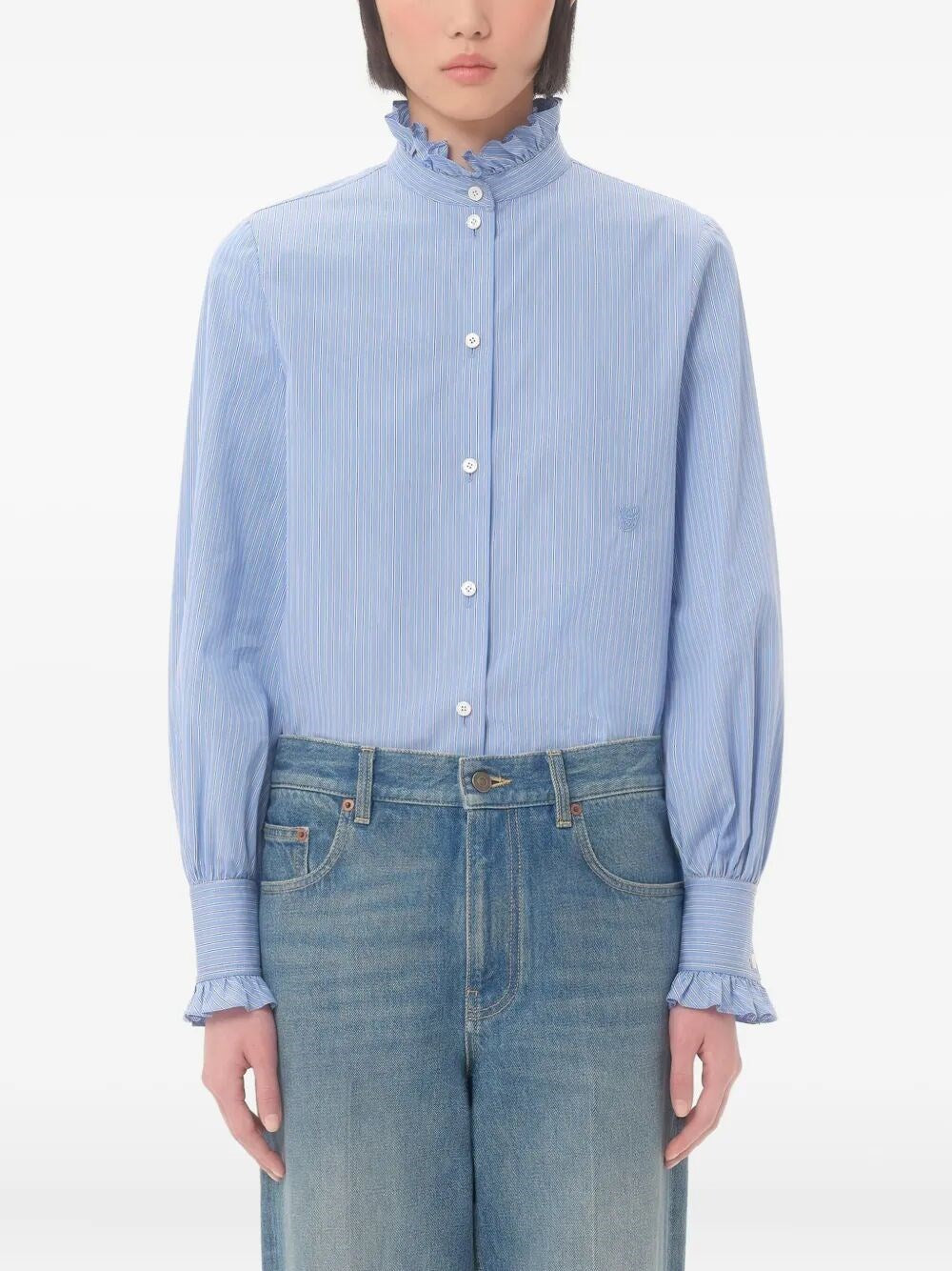 Valentino Garavani Women Striped Shirt