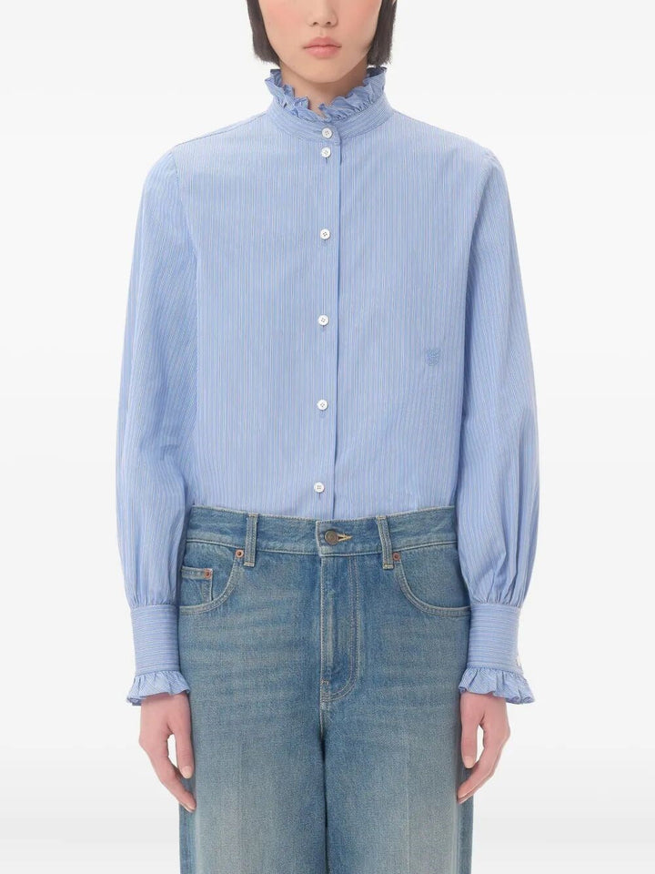 Valentino Garavani Women Striped Shirt