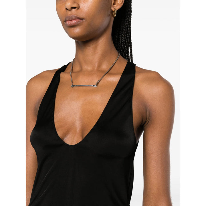 Saint Laurent Black Tops - Vests & Tank Tops Women