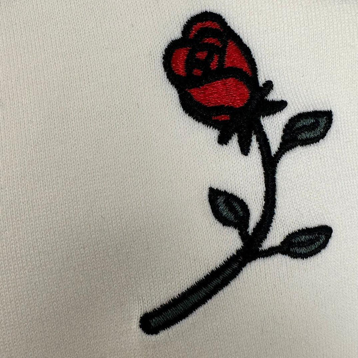 Burberry T-Shirt With Rose Without Collar &