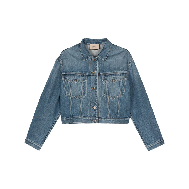 Gucci Blue Jackets - Denim Jackets Women