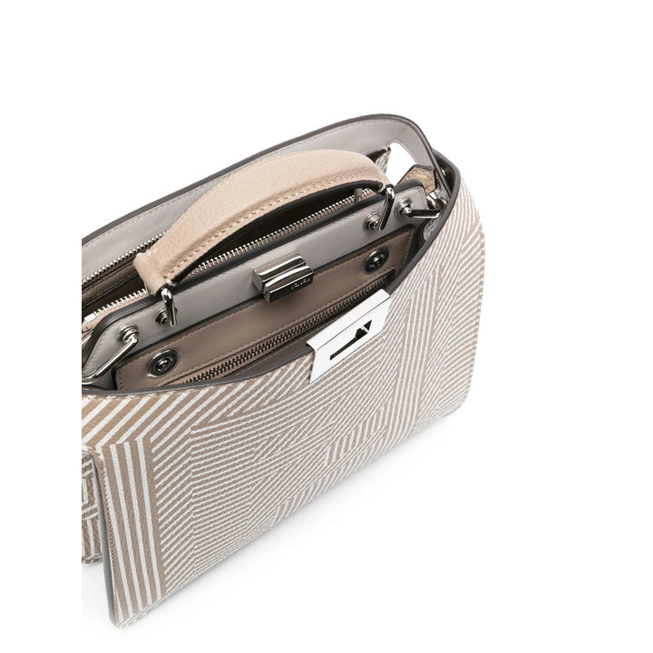 Fendi Neutrals Tote Bags Men