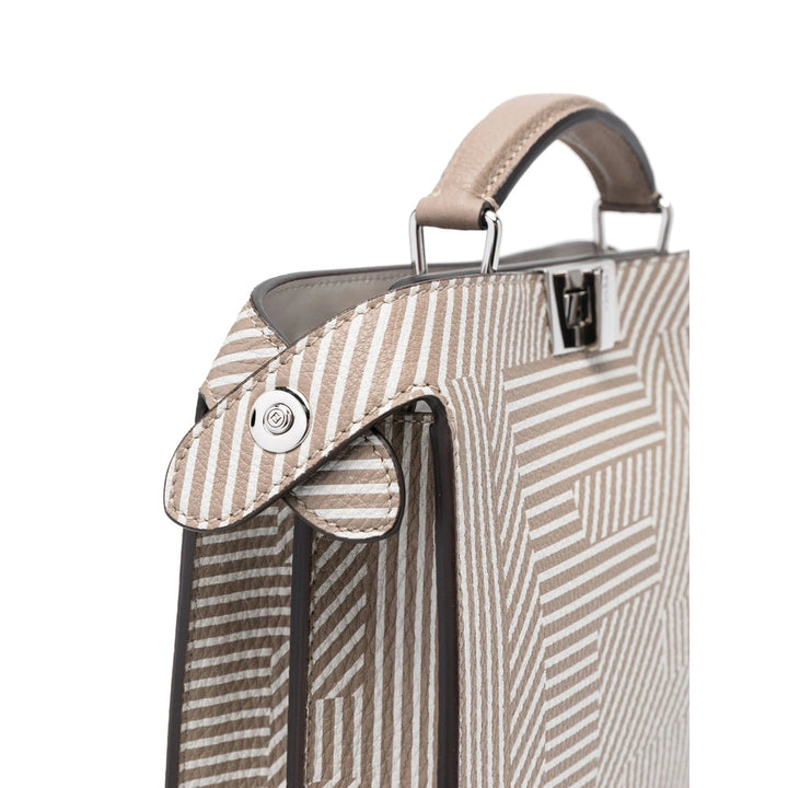 Fendi Neutrals Tote Bags Men