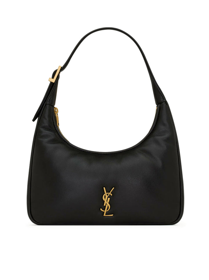 Saint Laurent Women Calypso Mini Hobo Bag In Plongé Lambskin