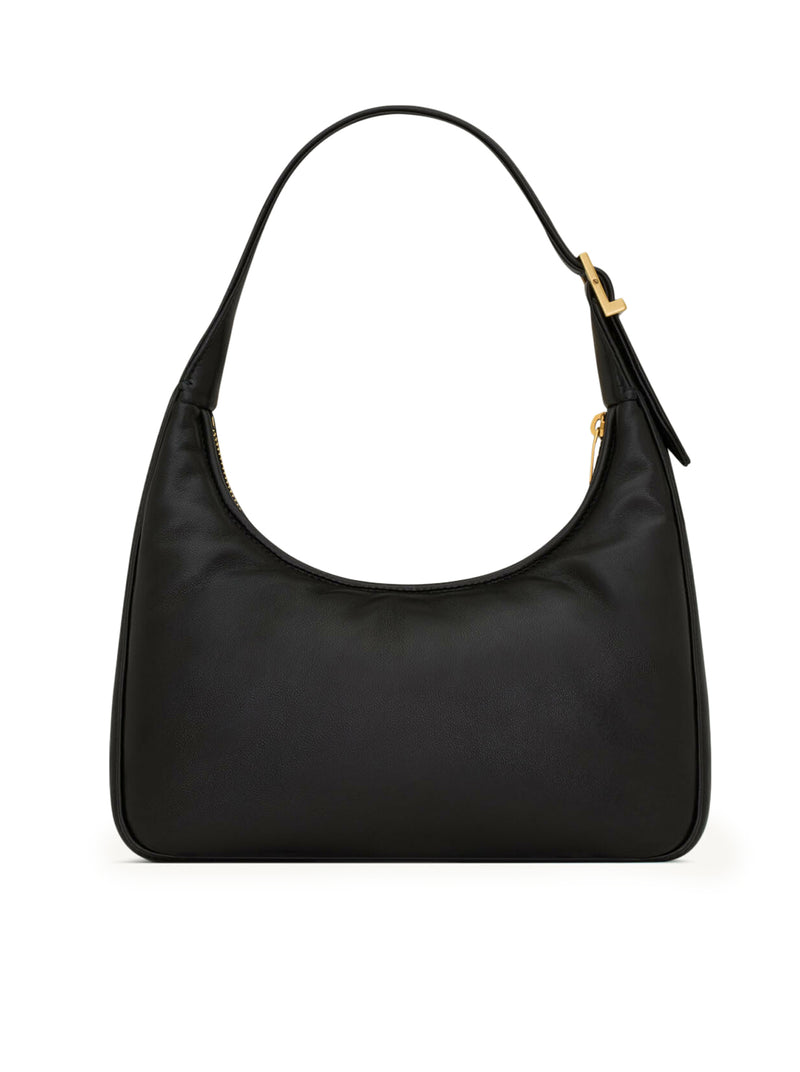 Saint Laurent Women Calypso Mini Hobo Bag In Plongé Lambskin