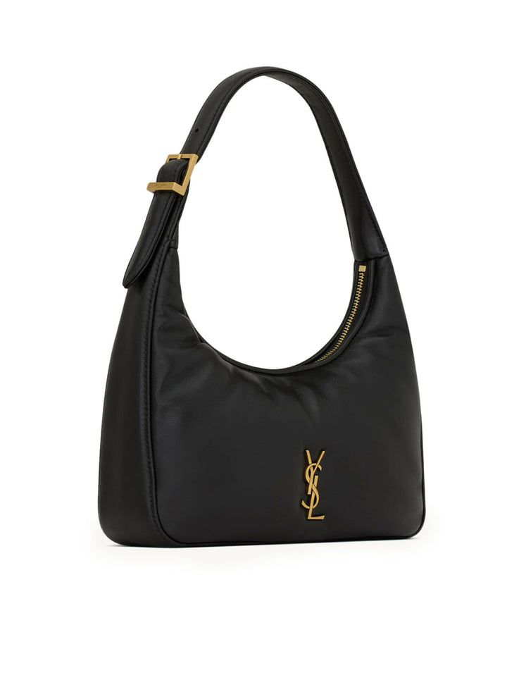 Saint Laurent Women Calypso Mini Hobo Bag In Plongé Lambskin