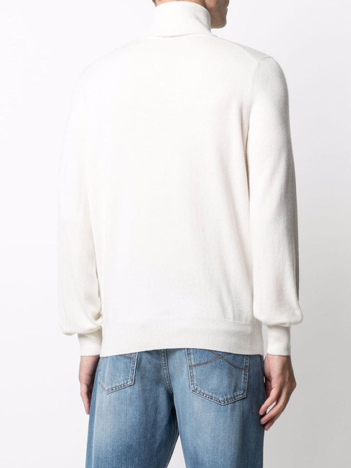 Brunello Cucinelli Men Cashmere Turtle-Neck Sweater