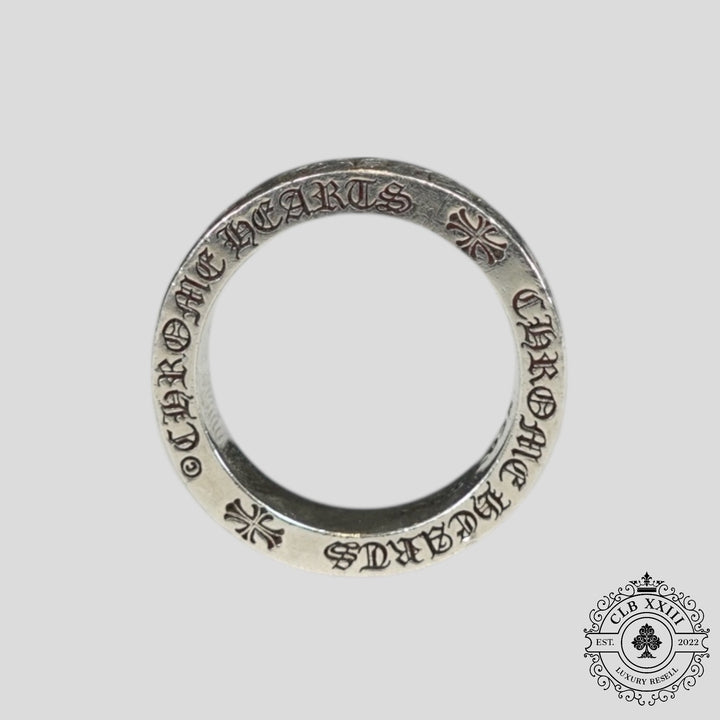 Chrome Hearts CH Forever Ring in Silver