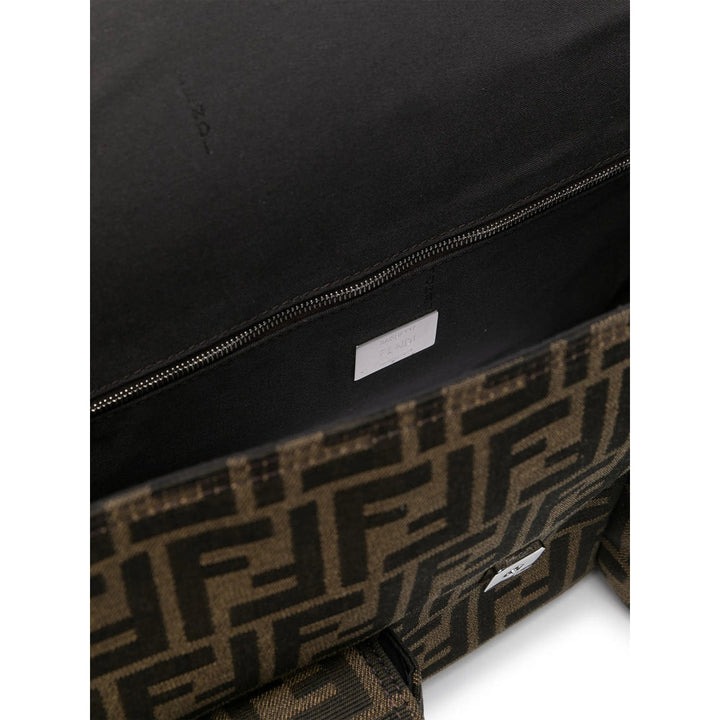 Fendi Brown Shoulder Bags Men