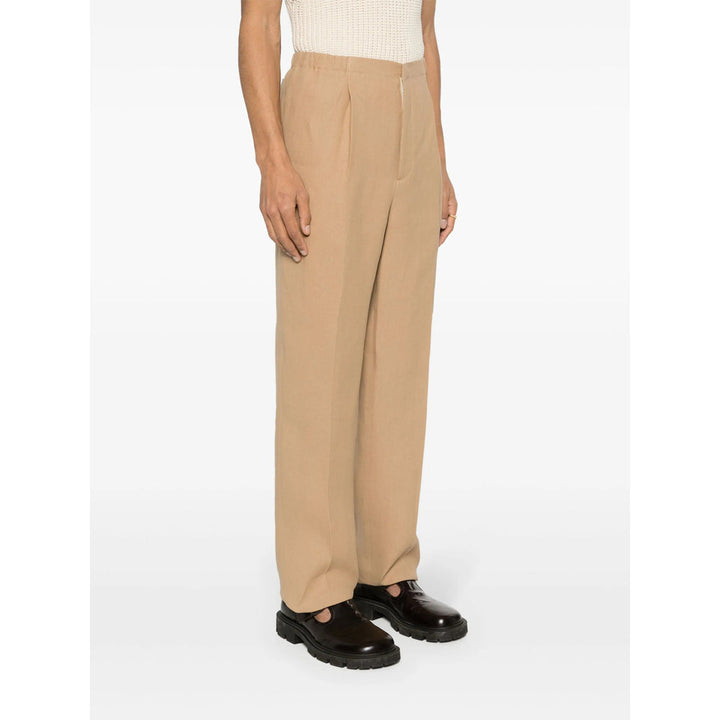 Fendi Neutrals Trousers - Regular & Straight-Leg Trousers Men