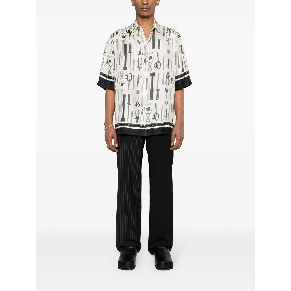 Fendi Neutrals Shirts Men