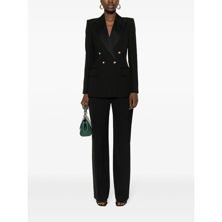Casablanca Black Trousers - Straight Trousers Women