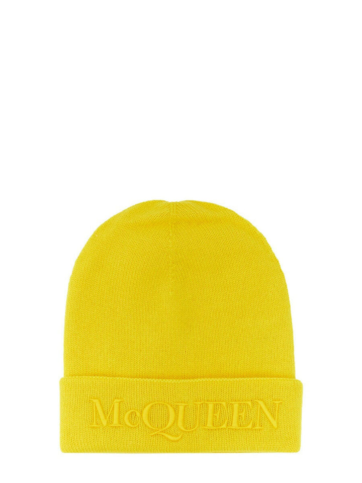 Alexander Mcqueen Men Hat With Logo