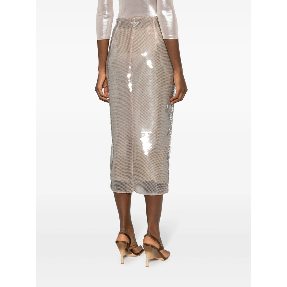 Prada Neutrals Skirts - Pencil Skirts Women