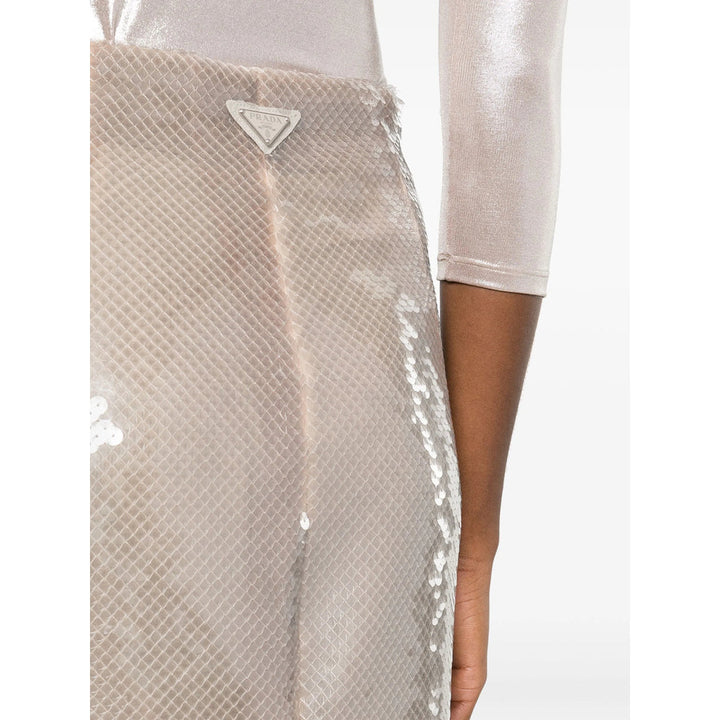 Prada Neutrals Skirts - Pencil Skirts Women