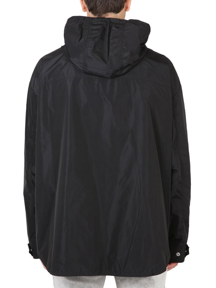 Balmain Men Giacca Con Cappuccio