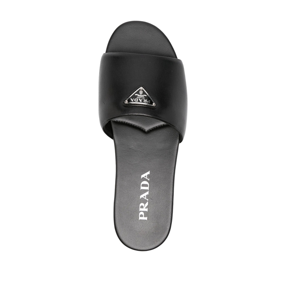 Prada Black Flip-Flops & Slides Women