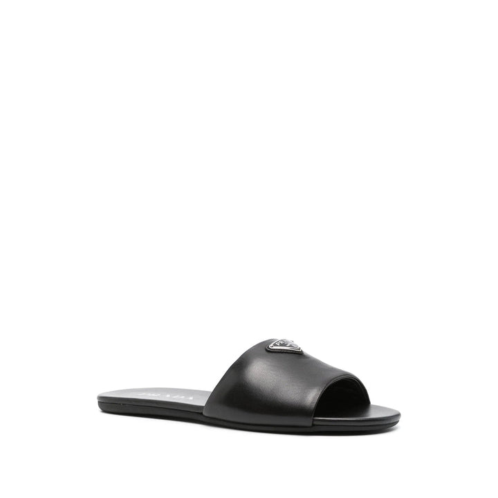 Prada Black Flip-Flops & Slides Women